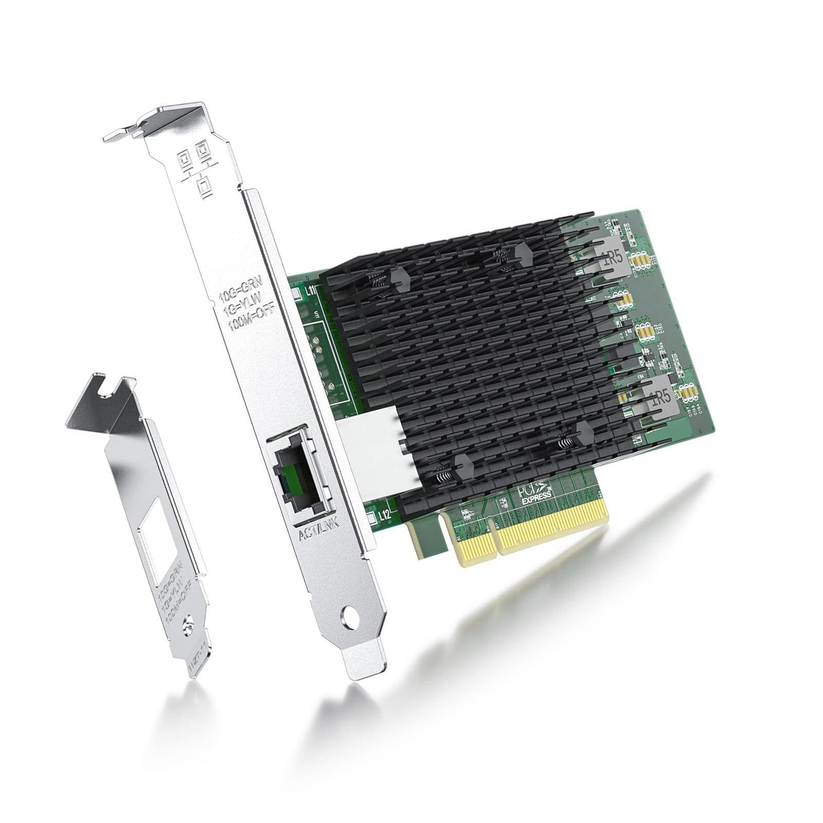 Amazon | ipolex 10Gb NIC PCI-E ネットワークカード,シングル RJ45