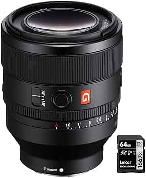 Amazon.co.jp: Sony SEL50F12GM FE 50mm F1.2 GM フルフレーム 大口径G