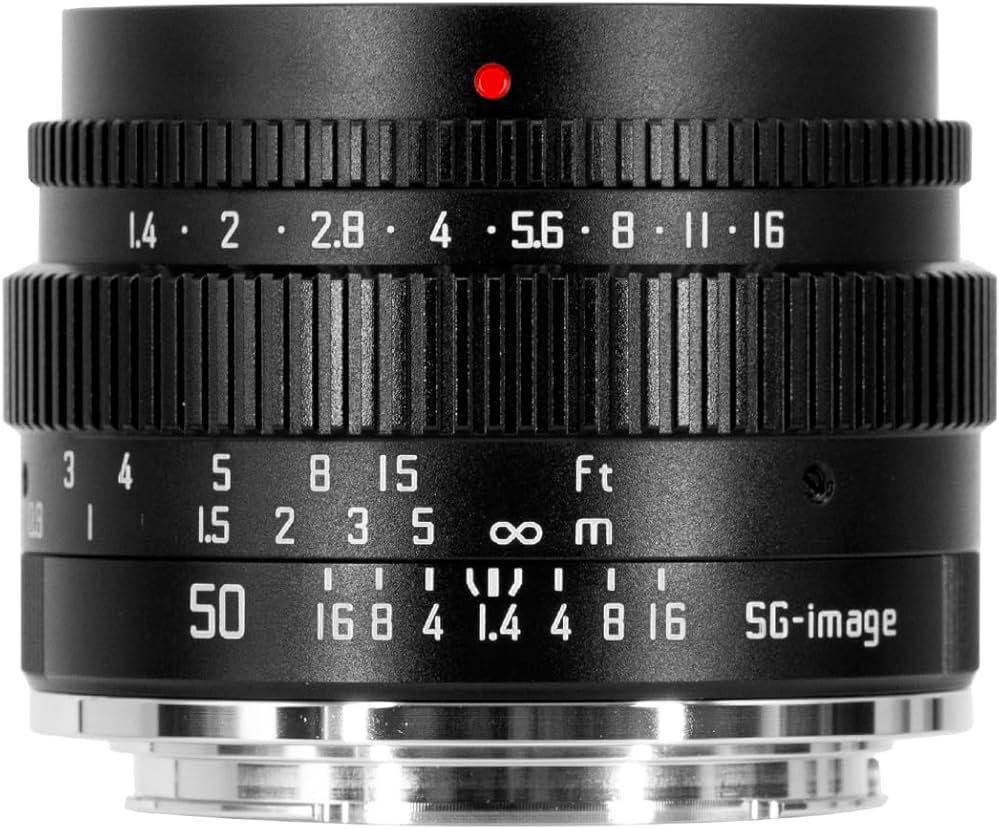 Amazon.co.jp: SG-image 50mm F1.4 APS-C対応 Xマウント 大口径 単焦点