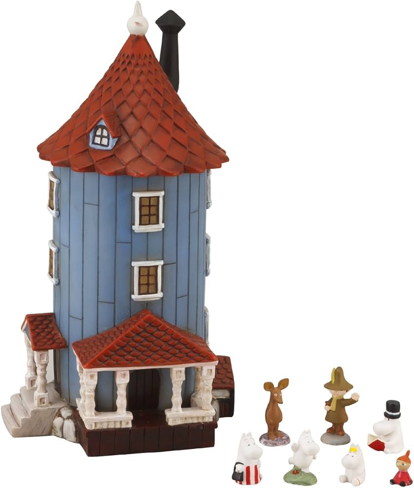 Amazon.co.jp: MOOMIN ムーミン屋敷LED ムーミンキャラクターズ KC