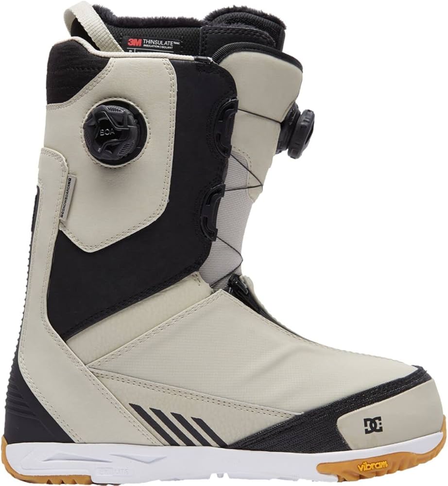 Amazon | DC Transcend BOA メンズ スノーボードブーツ オフホワイト