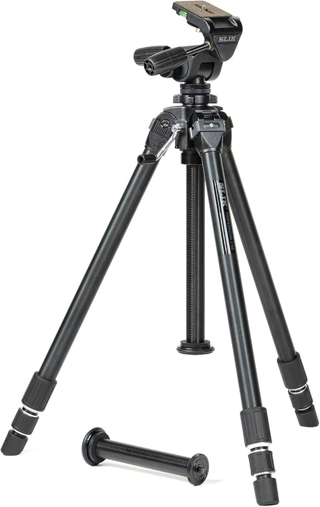 Amazon | SLIK 三脚 プロフェッショナル II NS 3WAY雲台 3段 大型