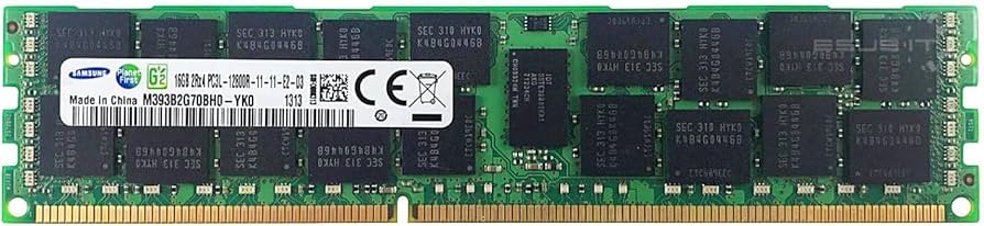 Amazon.co.jp: Samsung 16Gb 2Rx4 Pc3L-12800R Ddr3-1600Mhz Ecc