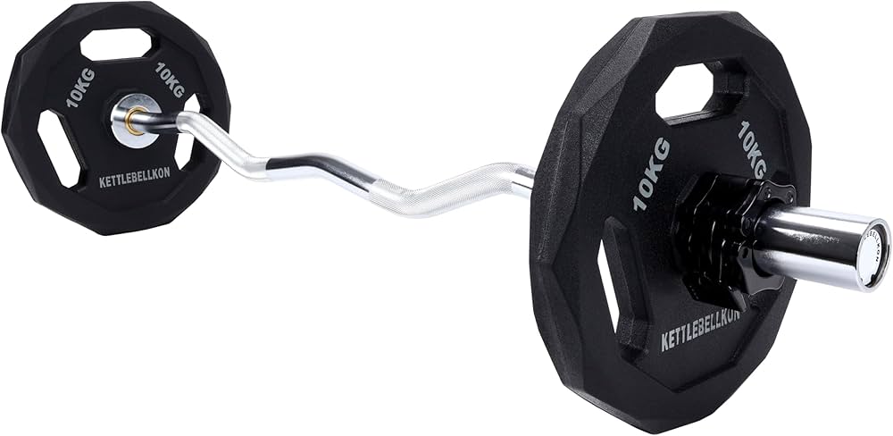 Amazon | KETTLEBELLKON (ケトルベル魂) オリンピック バーベル133KG