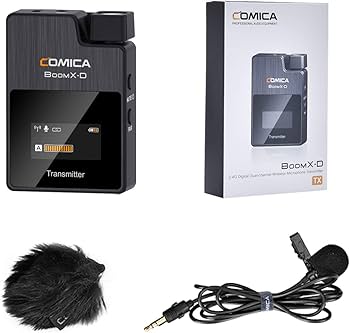 Amazon | ワイヤレス送信機 Comica BoomX-D TX 外付けマイク送信機