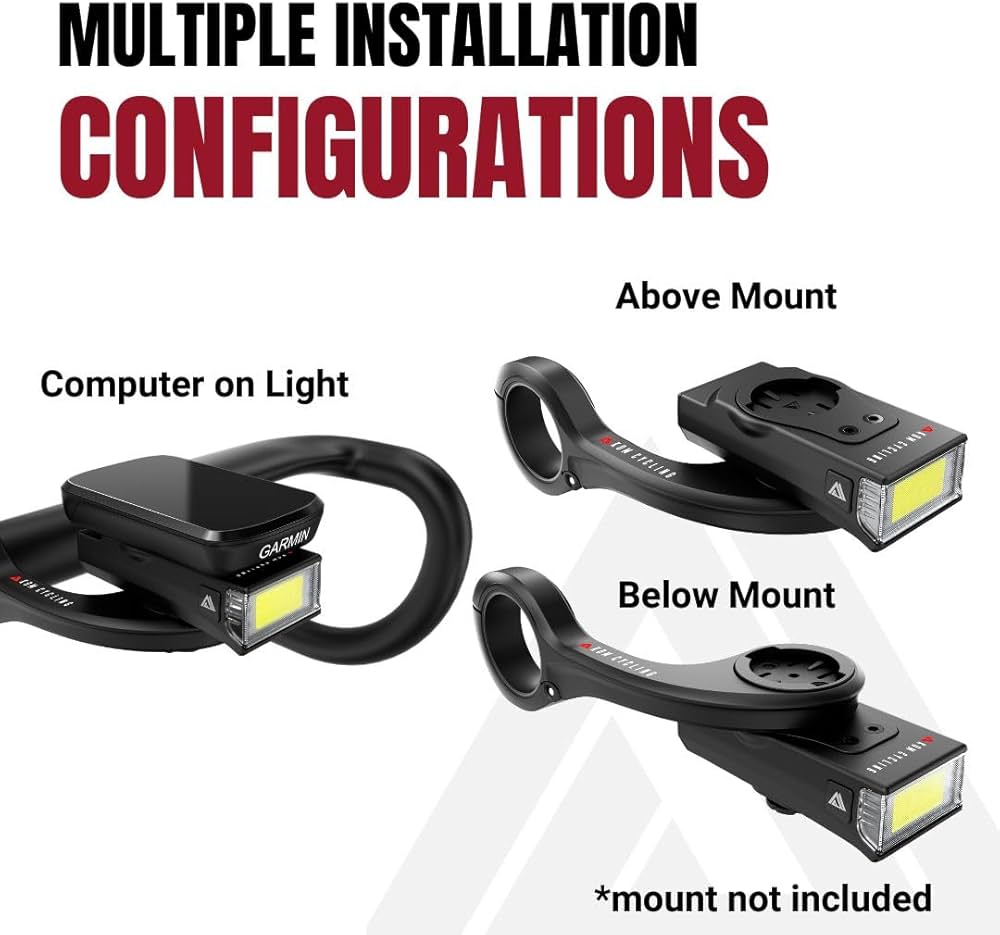 Amazon.com : Quick Release 350 Lumen Bike Front Light by KOM