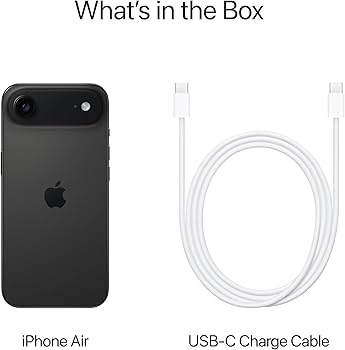Amazon.com: iPhone Air Space Black 256GB : Electronics