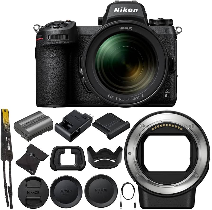 Amazon.com : Nikon Z 6II Mirrorless Camera with NIKKOR Z 24-70mm f