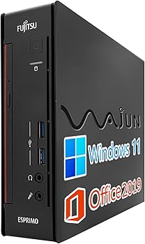Amazon.co.jp: 【整備済み品】 富士通 ミニPC Q556/22型液晶セット/Win
