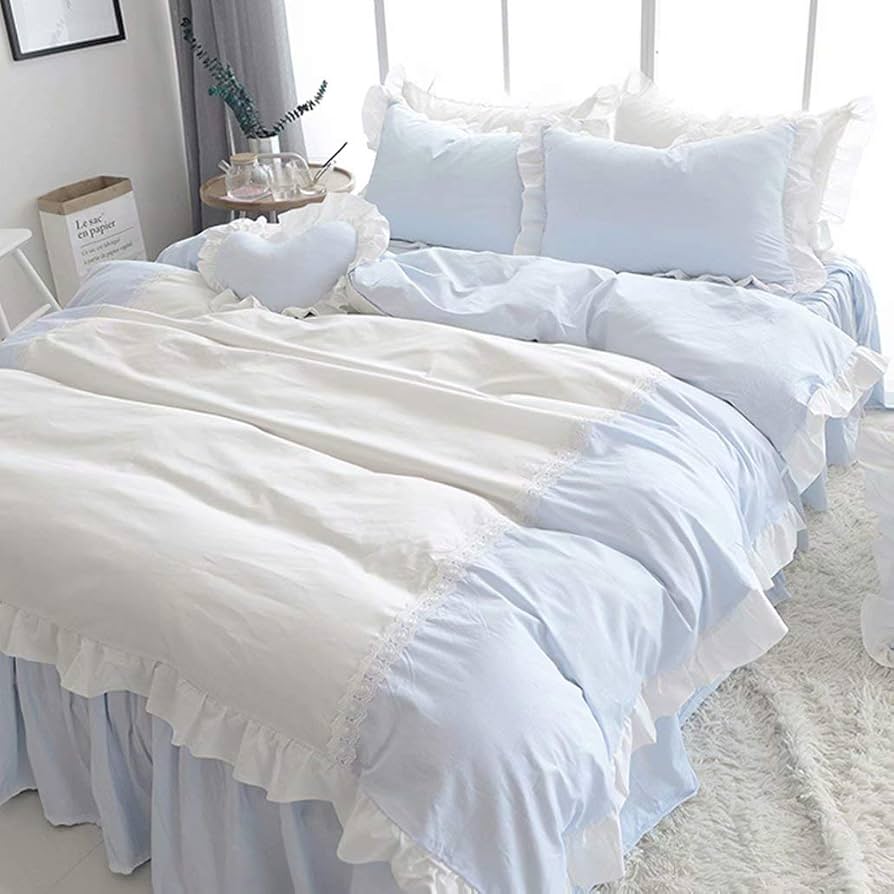 Amazon｜寝具カバーセット シングル 姫系 掛け布団カバー3点セット