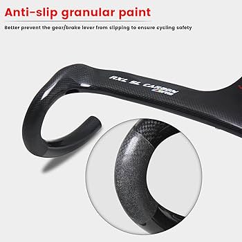 Amazon.co.jp: RXL SL ロードバイク ハンドルカーボン 400x110mm