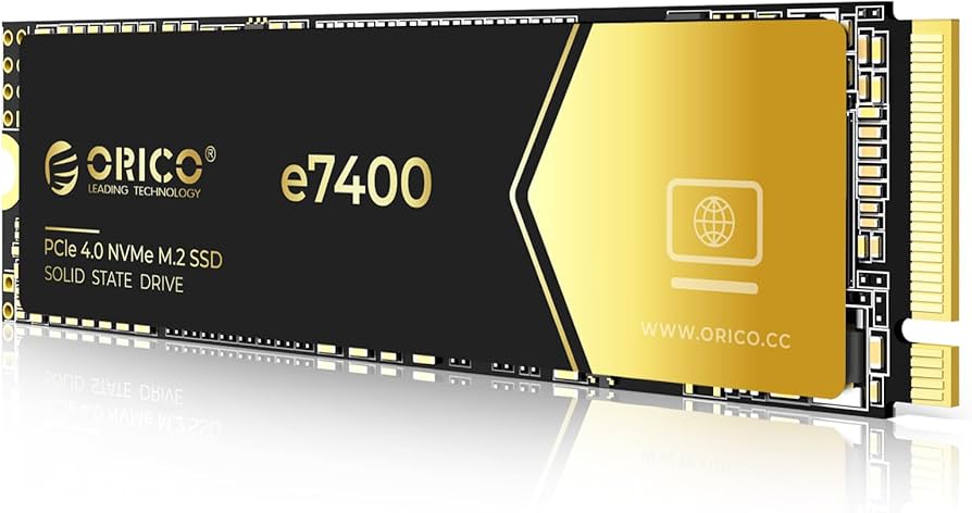 Amazon.com: ORICO 2TB NVMe SSD PCIe 4.0- Up to 7400MB/s, M.2 2280