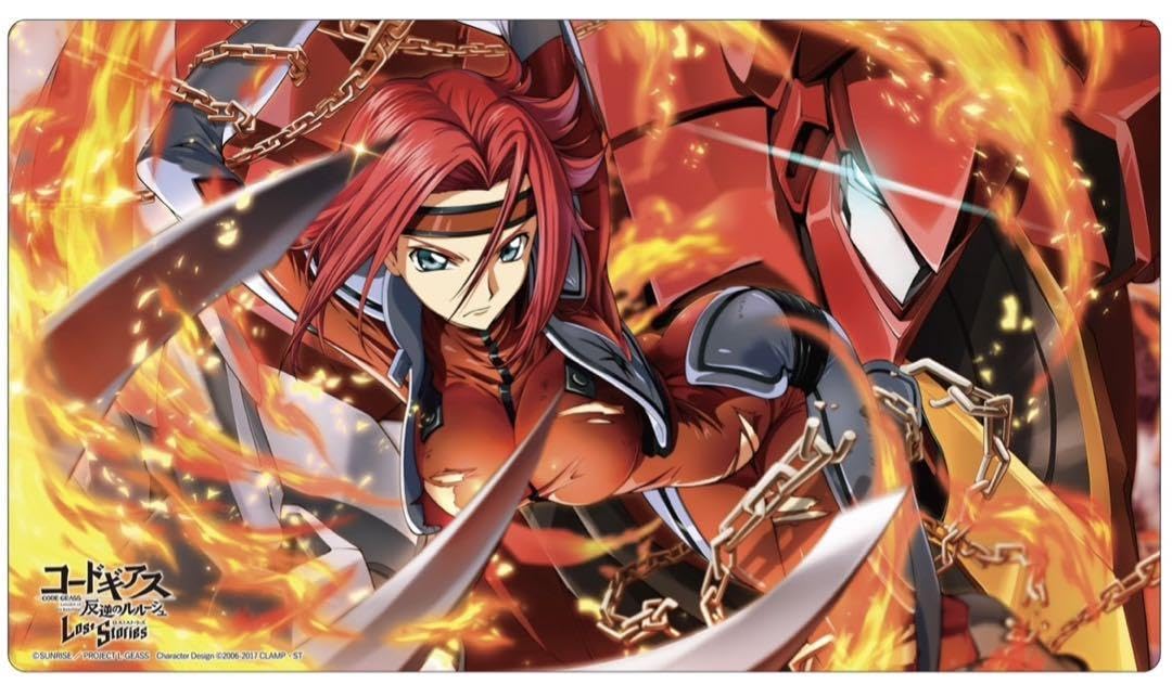 Amazon.co.jp: 反逆のルルーシュ 紅月カレン プレイマット : ホビー