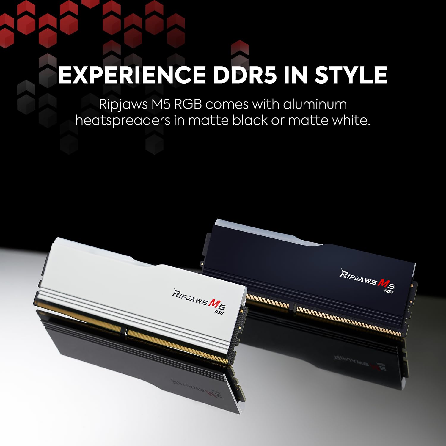 G.SKILL Ripjaws M5 RGB Series DDR5 RAM (Intel XMP 3.0 & AMD Expo