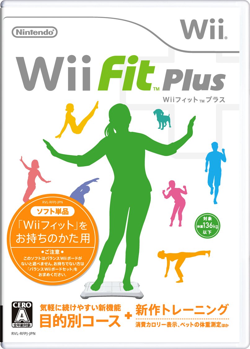Amazon.com: Wii Fit Plus [Japan Import] : Video Games