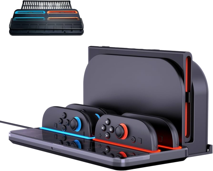 Amazon.co.jp: Switch 2 ジョイコン2用 Joy-Con2 充電スタンド 4台同時
