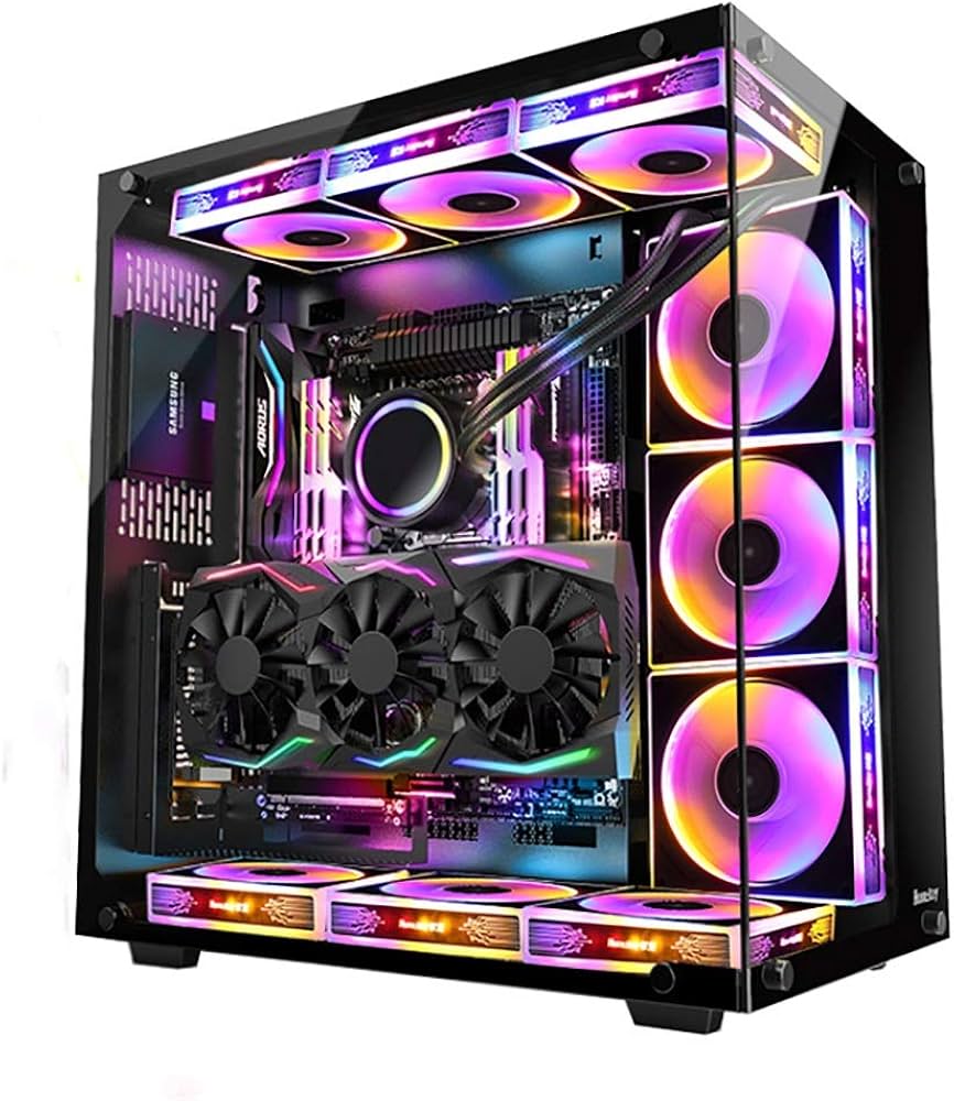 Amazon.co.jp: コンピュータケース デスクトップコンピュータケース