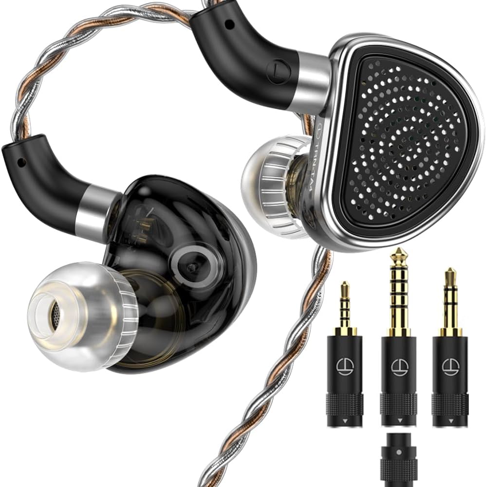 Amazon.co.jp: TRN TA4 イヤモニ ハイレゾ イヤホン Knowles 2BA+2DD