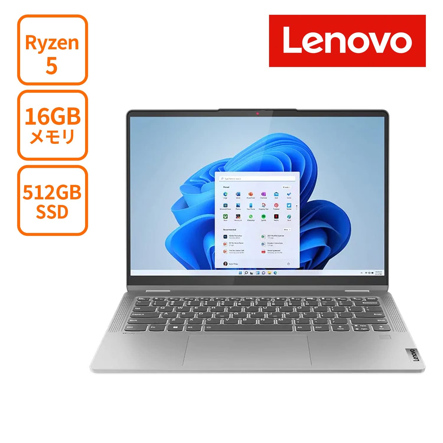 Amazon.co.jp: Lenovo IdeaPad 5 2-in-1 ノートパソコン (14インチ IPS