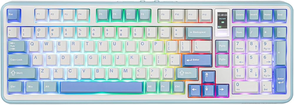 Amazon | MechLands Vibe99 ワイヤレスゲーミングキーボード 1.06