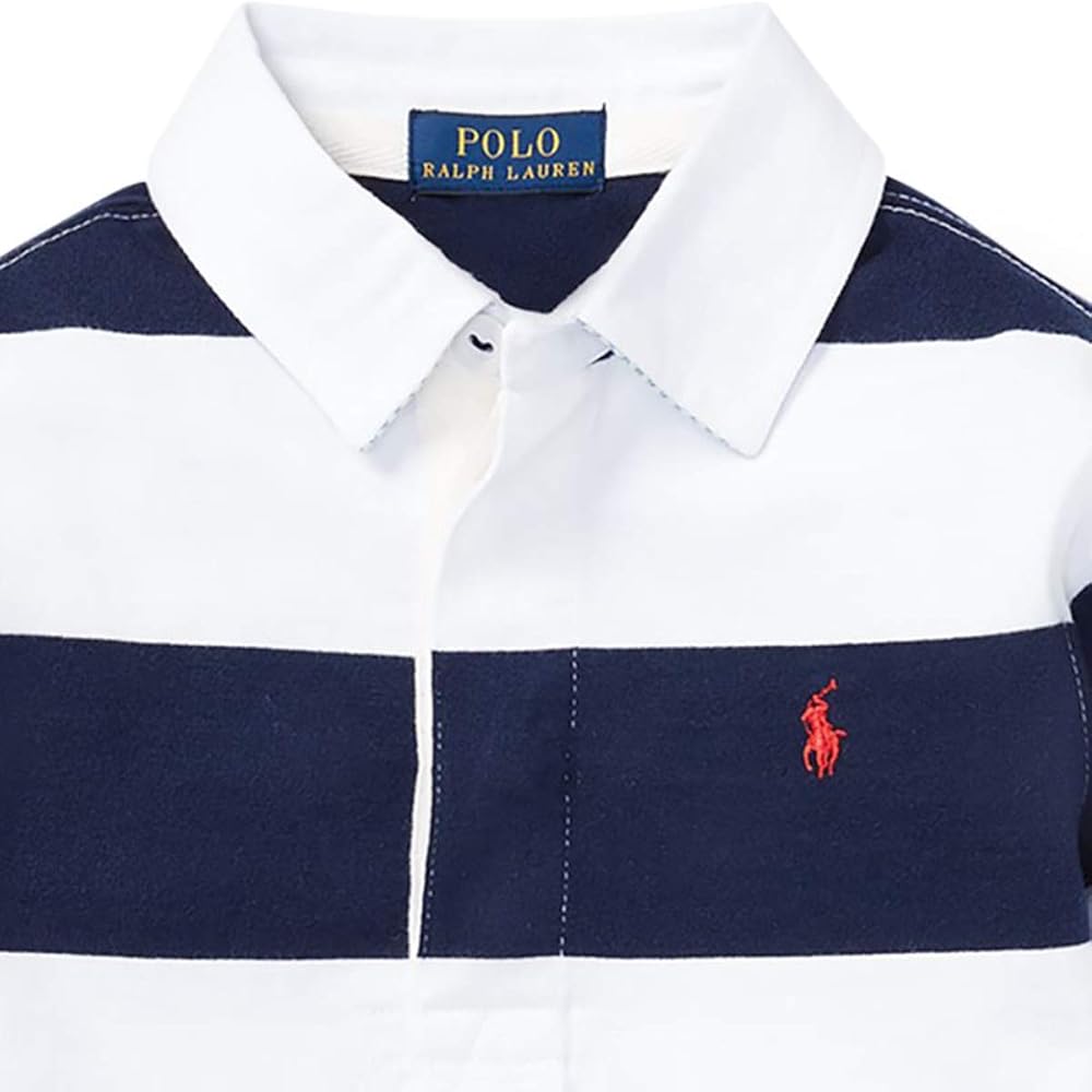 Amazon | [ポロラルフローレン] 長袖ストライプコットンジャージー