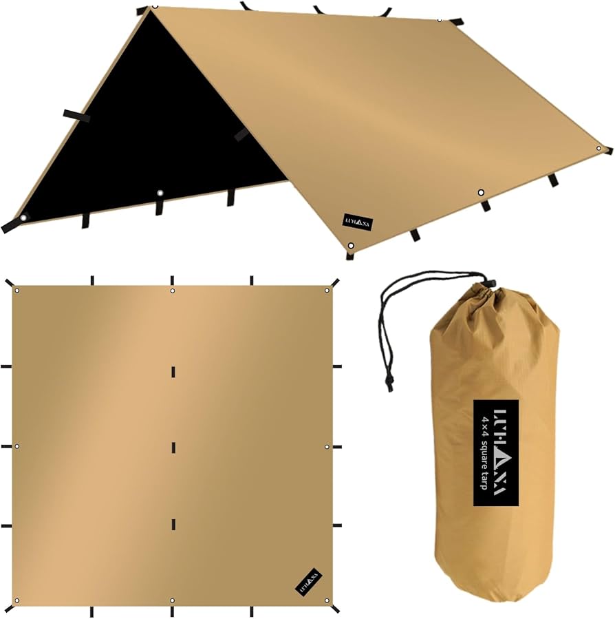 Amazon | 【日本ブランド】 LUHANA タープ 正方形 スクエア 難燃性