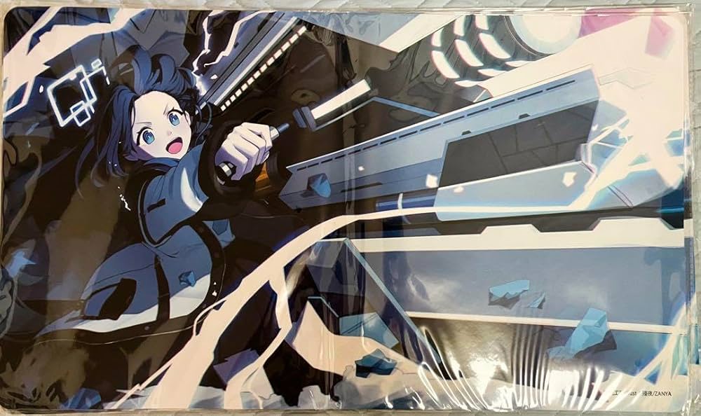 Amazon.co.jp: 天童アリス カードスリーブ＆プレイマット ブルー