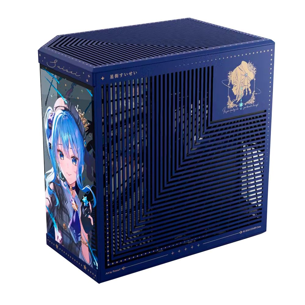 Amazon.co.jp: hololive所属VTuber「星街すいせい」コラボ PCケース