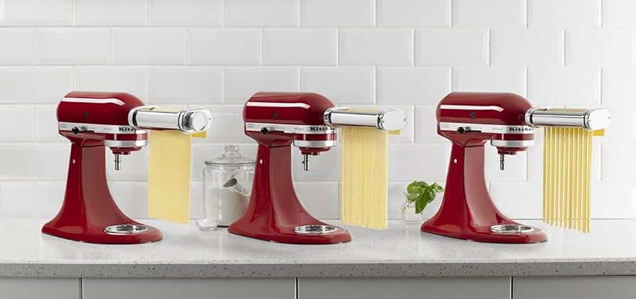 Amazon | KitchenAid KSMPRA パスタローラー&カッターアタッチメント
