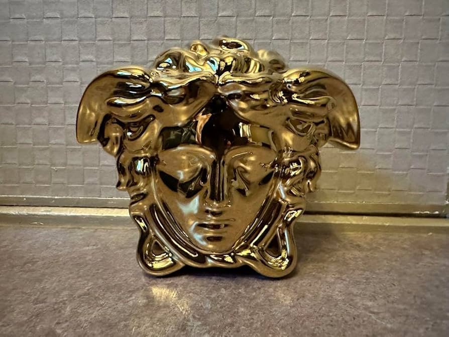 Amazon.co.jp: ヴェルサーチ ローゼンタール メデューサ 貯金箱