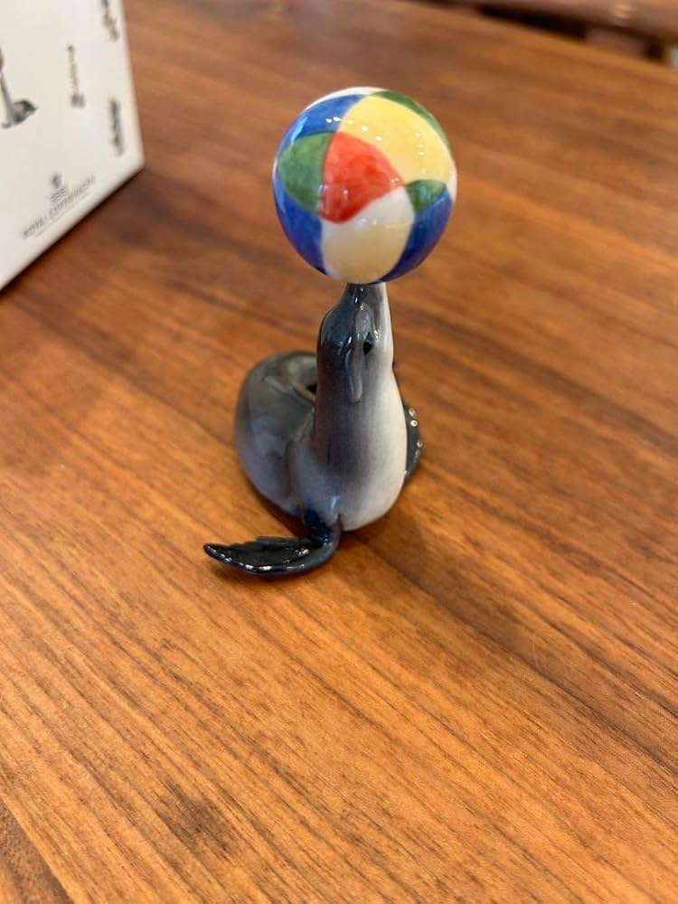 ロイヤルコペンハーゲンミニサーカスコレクションフィギュリンアシカと