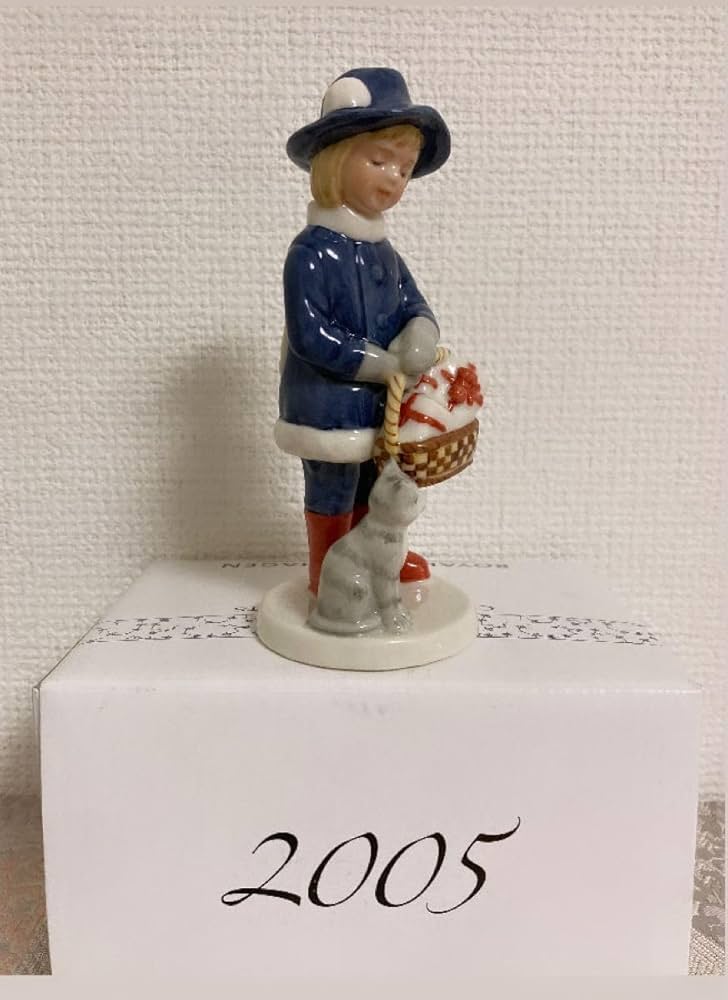 Amazon.co.jp: 元箱ロイヤルコペンハーゲン 2005年のイヤーフィギュ