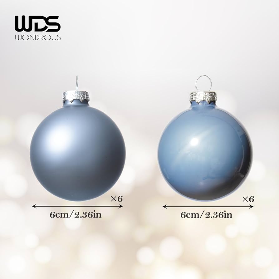Amazon.co.jp: WDS WONDROUS クリスマスボール デコレーション 12個
