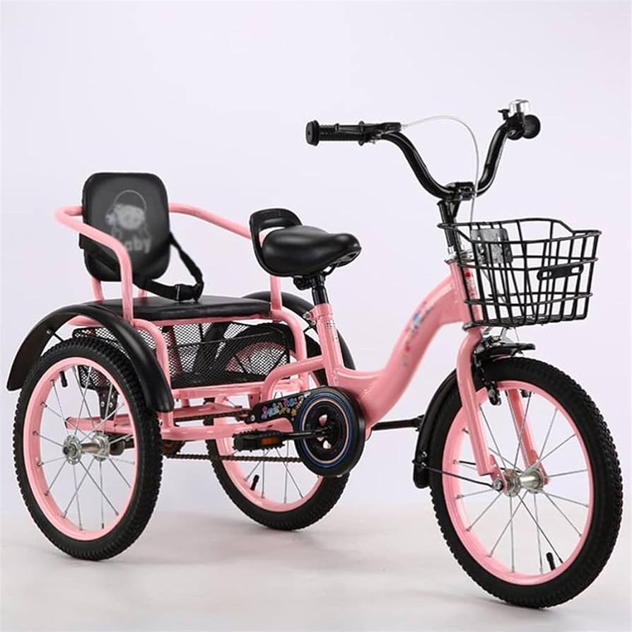 Amazon.co.jp: 三輪自転車 大人の三輪車 3輪の自転車2人乗りの子供の