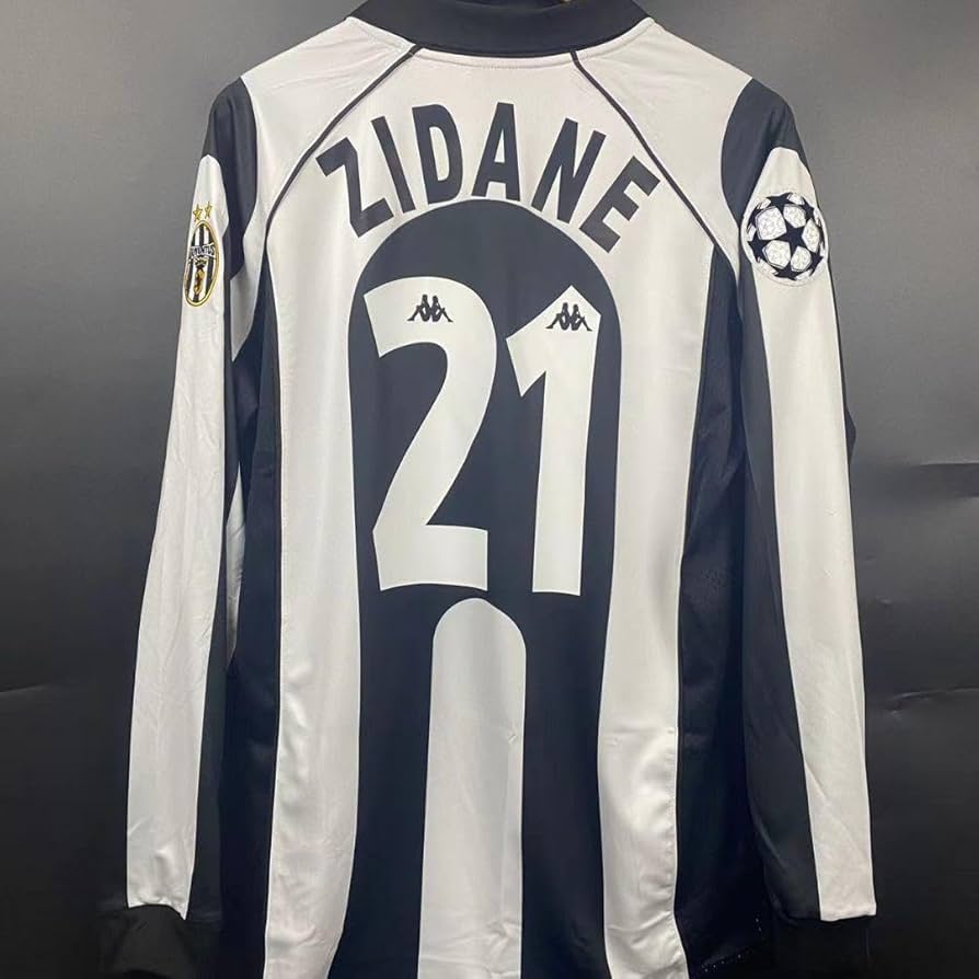 Amazon.co.jp: 97-98ユベントスジダンのユニフォーム026 : スポーツ