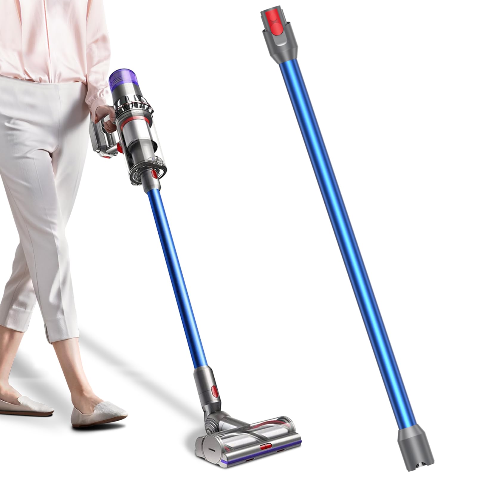 Amazon | ダイソン 用 延長ロングパイプ V12 Detect Slim、V12 Digital