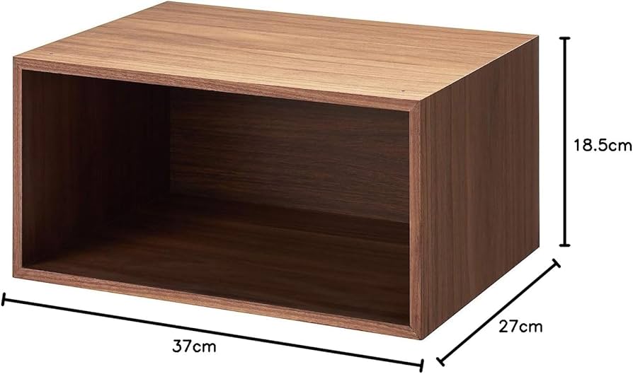 Amazon｜無印良品 スタッキングチェスト・ハーフ・オープン