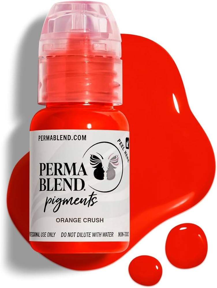 Amazon.com: Perma Blend - Orange Crush - Bright Orange Tattoo Ink