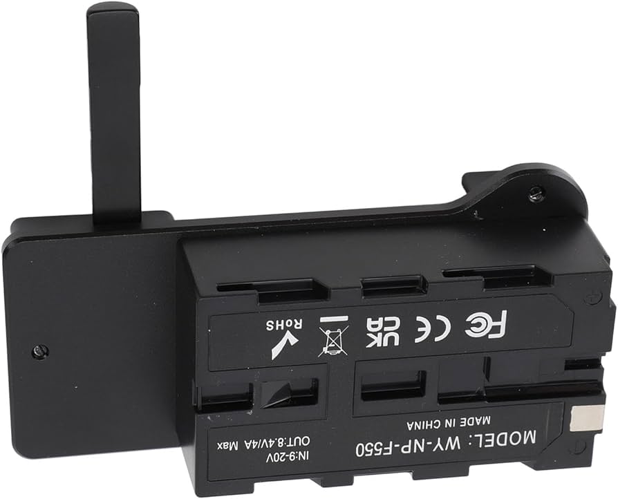 Amazon.co.jp: ASHATA NP F ダミーバッテリー - V マウントプレート