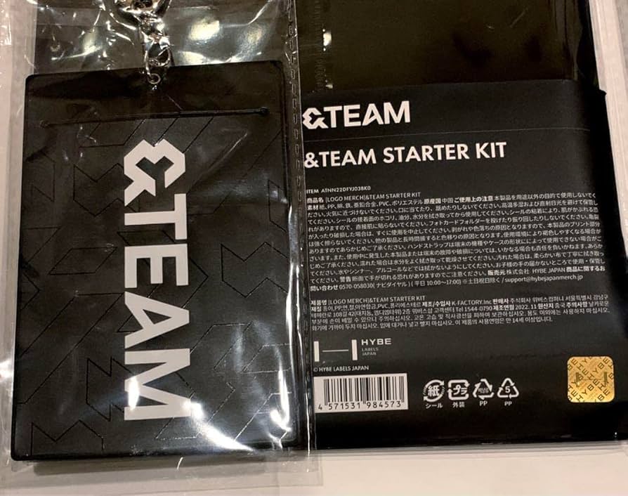 Amazon.co.jp: &TEAM スターターキット トレカケース ステッカー