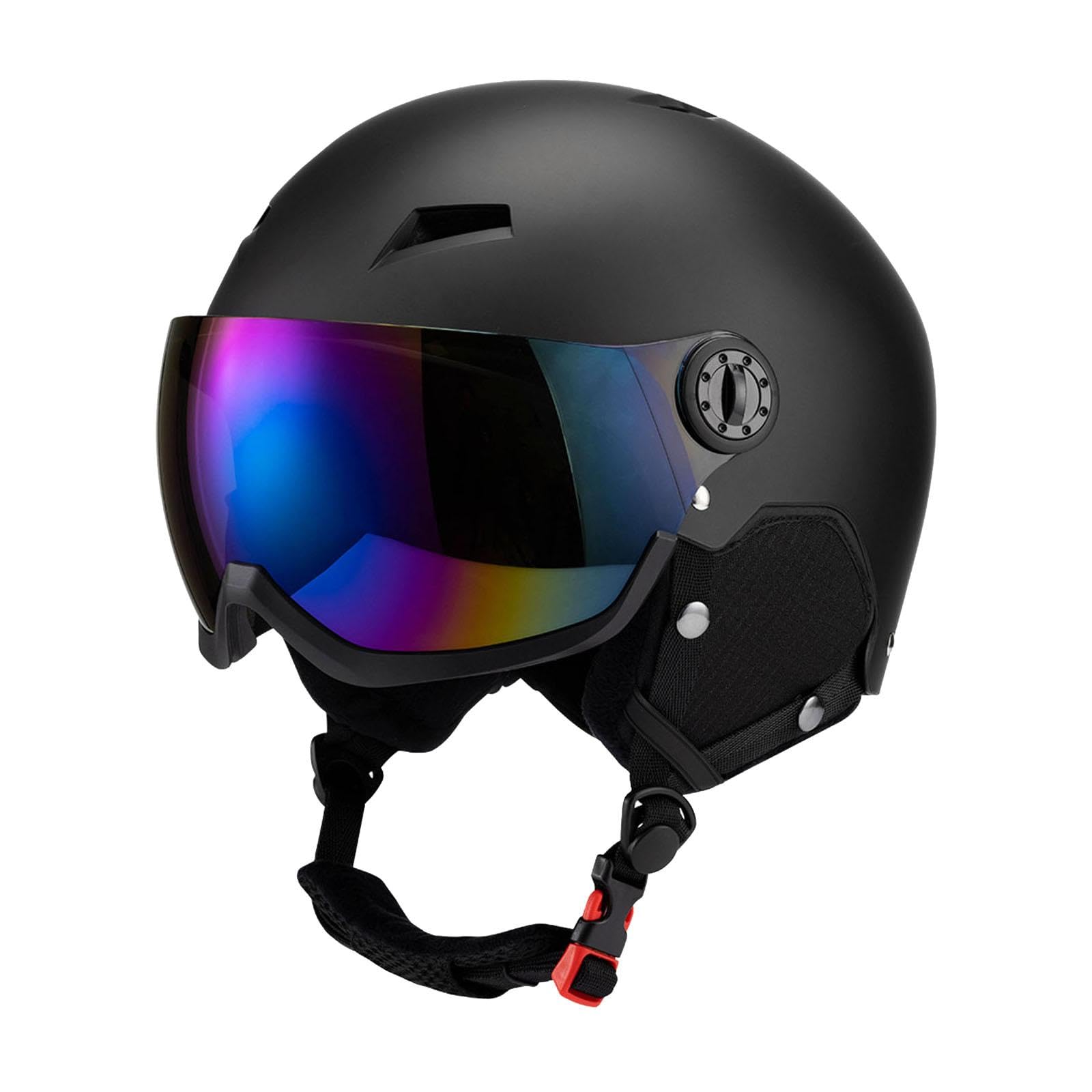 Amazon | Garende【 調整可能·ゴーグル付き 】スキー用ヘルメット