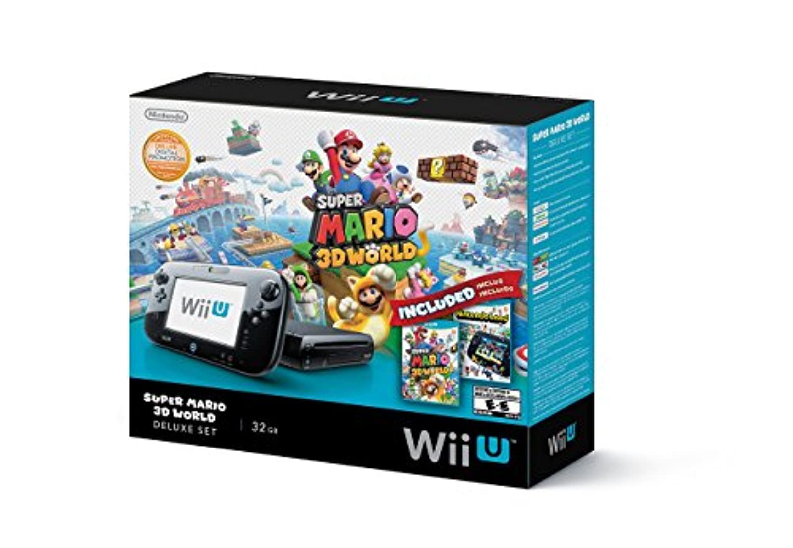 Amazon.co.jp: Nintendo Wii U Deluxe Set: Super Mario 3D World and