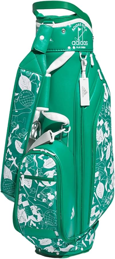 Amazon.co.jp: adidas Golf Caddy Bag PLAY GREEN Graphic Stand Bag