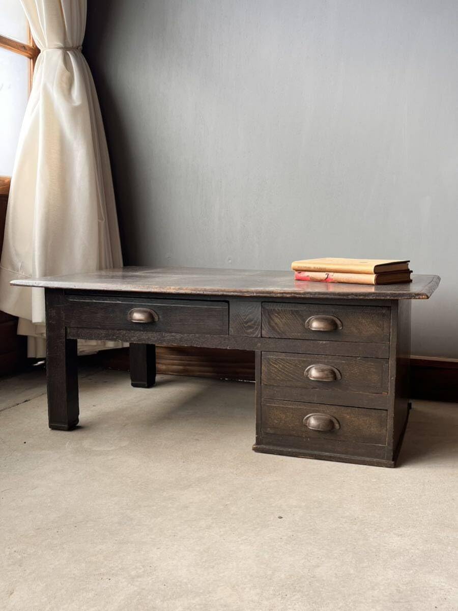 Amazon.co.jp: 文机飾り台展示台アンティークローテーブル座机昭和