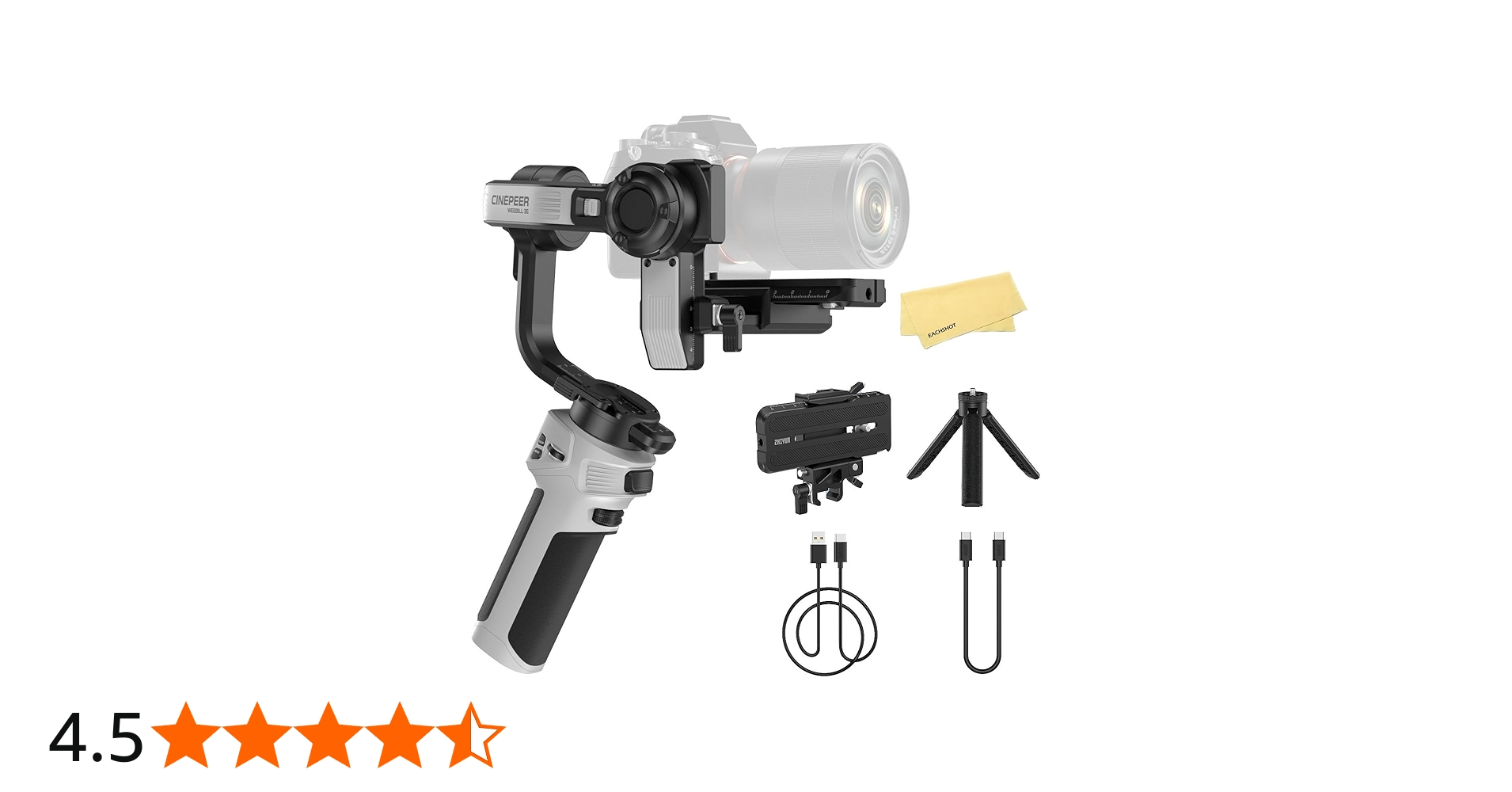 Amazon.co.jp: Zhiyun Weebill 3E 3軸ジンバルスタビライザー、Sony