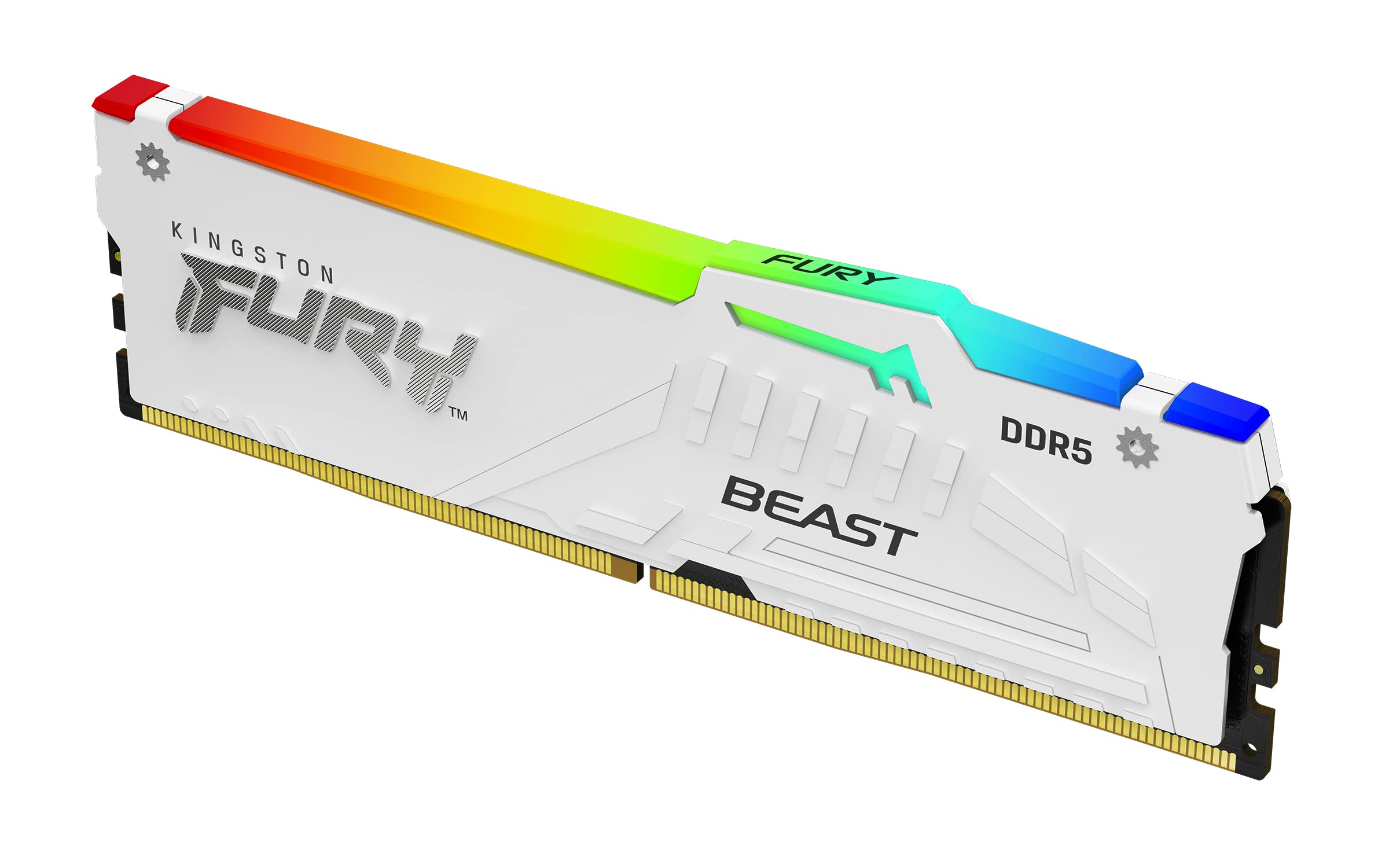 Amazon.co.jp: Kingston FURY Beast White RGB 16GB 5600MT/s CL36