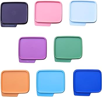 Amazon.com: Tupperware Keep Tab Plastic Container Set, 500Ml, Set