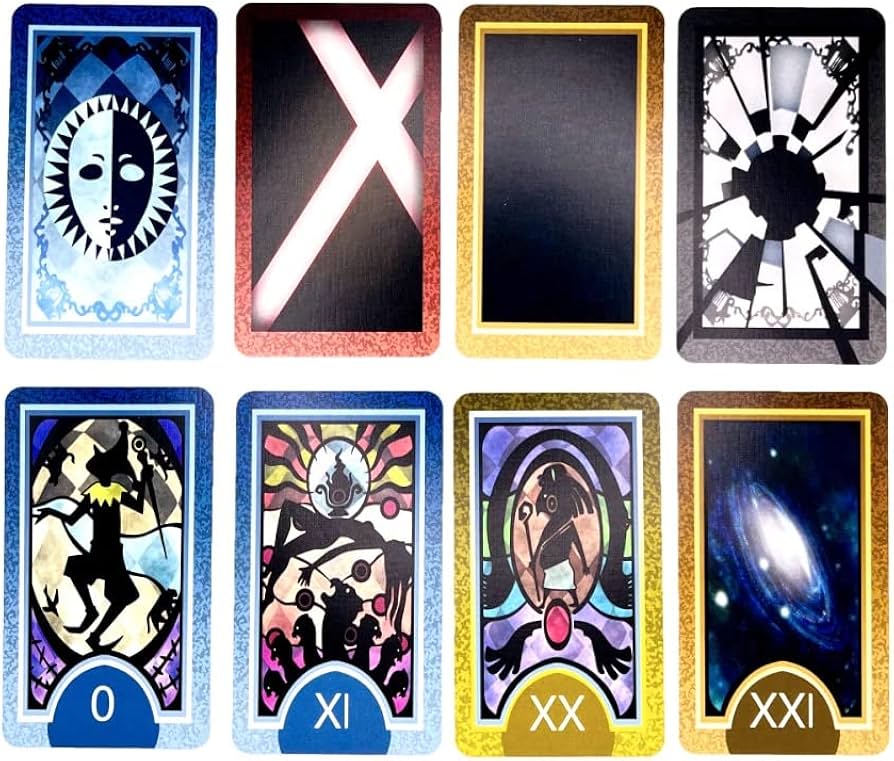 ペルソナ メタリック 影絵 カード デッキシールド スリーブ 4種セット