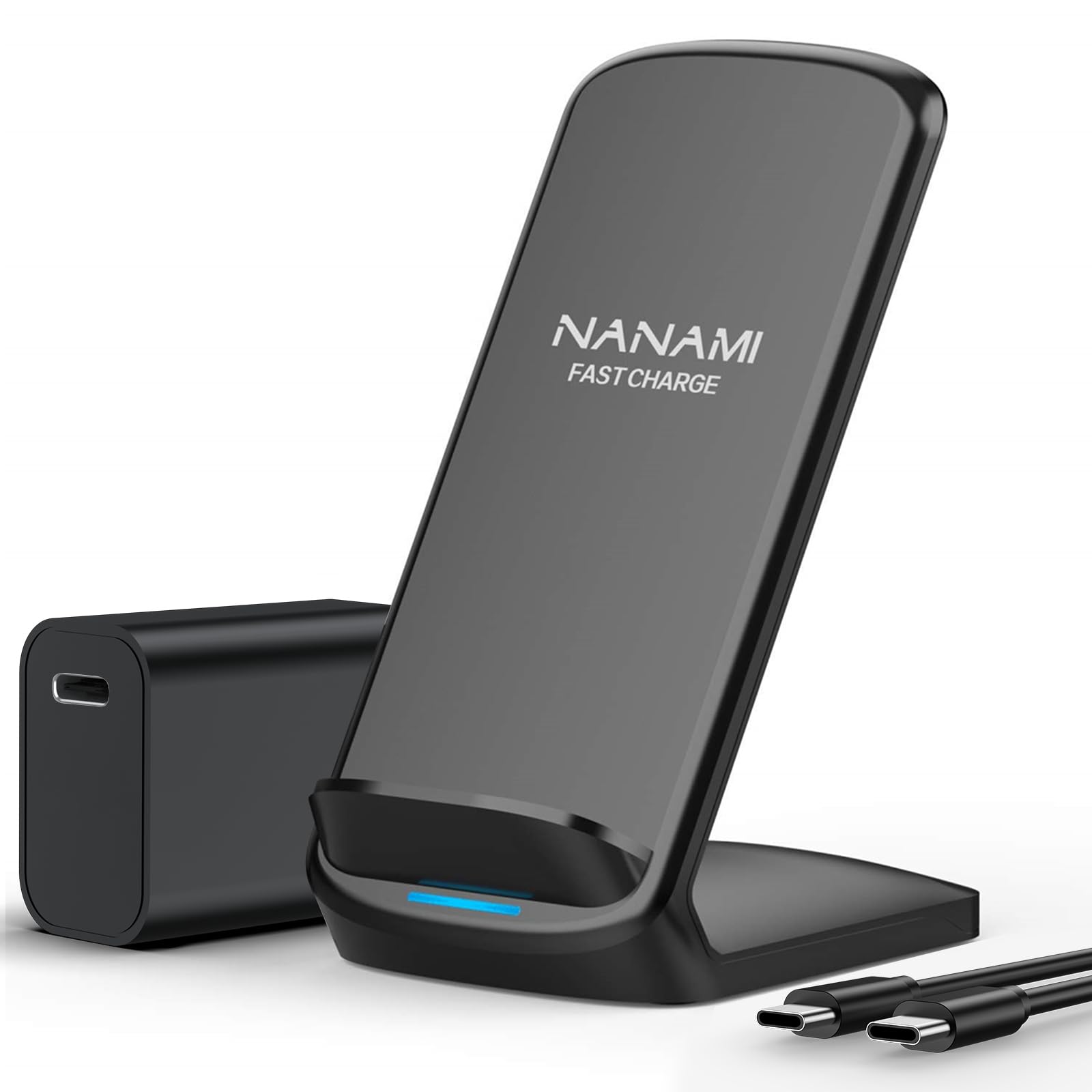 Amazon.co.jp: NANAMI ワイヤレス急速充電器 (USB-C 20W出力の急速充電