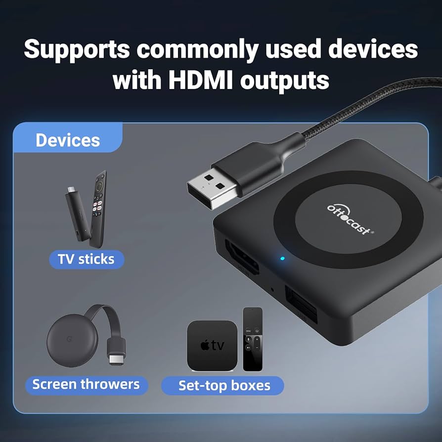 Amazon.com: OTTOCAST Car TV Mate - Fire TV Stick Adapter for